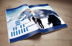 画册样机书籍展示封面内页贴图