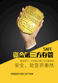 资金管理活动宣传海报素材