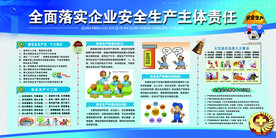 安全生产公益活动宣传海报素材