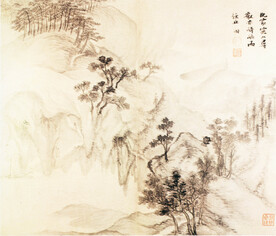 名家字画 古典字画  水墨画 