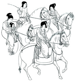 大唐仕女