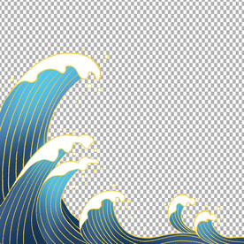 浪花元素           