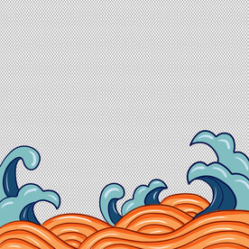 浪花元素           