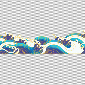 浪花元素           