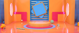 c4d模型psd格式电商展台