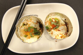 锡纸杯烧鸡蛋