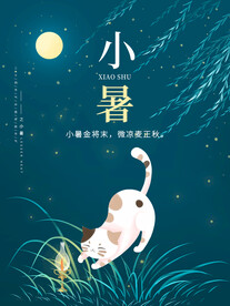 小暑海报