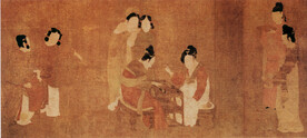  仕女图  