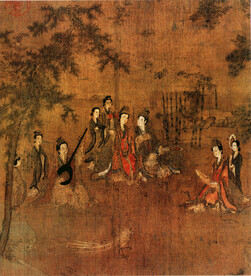   仕女图 唐 