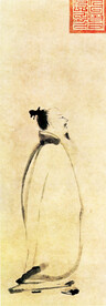 唐代彩绘  