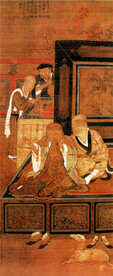 唐代彩绘  
