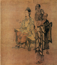唐代彩绘  