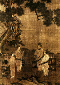 唐代彩绘  