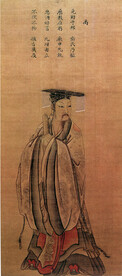 唐代彩绘 