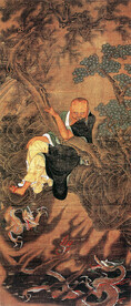 唐代彩绘 
