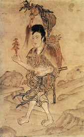 唐代彩绘 