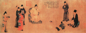 唐代彩绘  