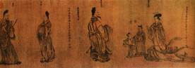 唐代彩绘 