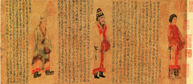 唐代彩绘 