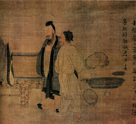 唐代彩绘 