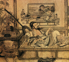唐代彩绘 