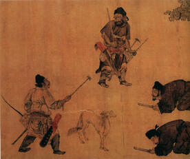 唐代彩绘 