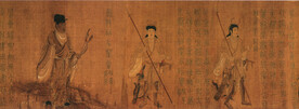 唐代彩绘 