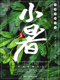 小暑海报 