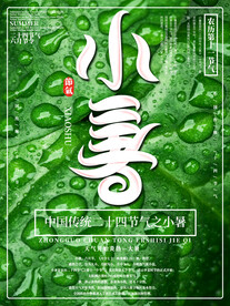小暑海报 