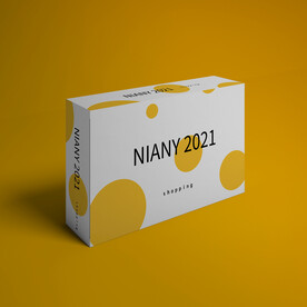 纸盒几何图形包装盒PSD样机