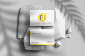 商业名片样机PSD智能贴图模板