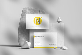 商业名片智能贴图样机PSD模板