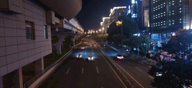 壹航城夜晚