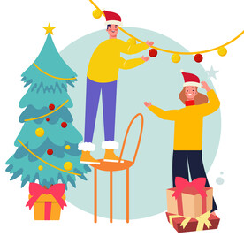 圣诞节插画
