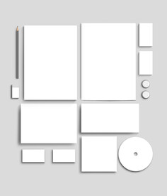 简约正面VIS样机品牌模板素材