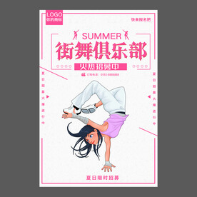 舞蹈培训海报