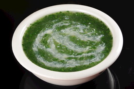 蛋黄素菜羹