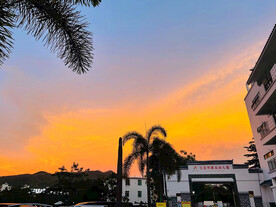 海景夕阳