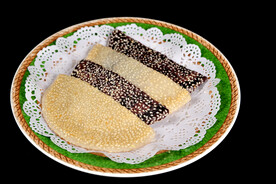 黑白糯米饼