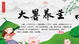 大暑海报 