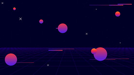 炫酷赛博朋克光效图片