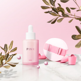  高端简约化妆品合成图片