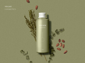 高端简约化妆品合成图片