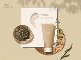  高端简约化妆品合成图片