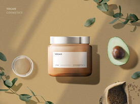 高端简约化妆品合成图片