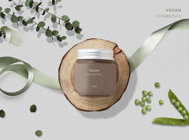  高端简约化妆品合成图片