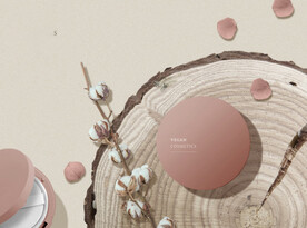 高端简约化妆品合成图片