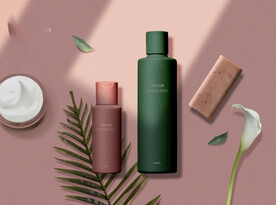 高端简约化妆品合成图片