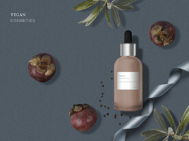 高端简约化妆品合成图片