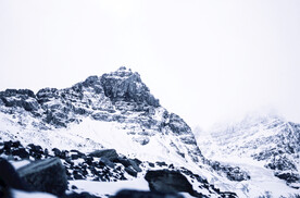 雪山装饰画